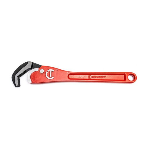 PIPE WRENCH,SELF ADJ,16",STEEL HANDLE