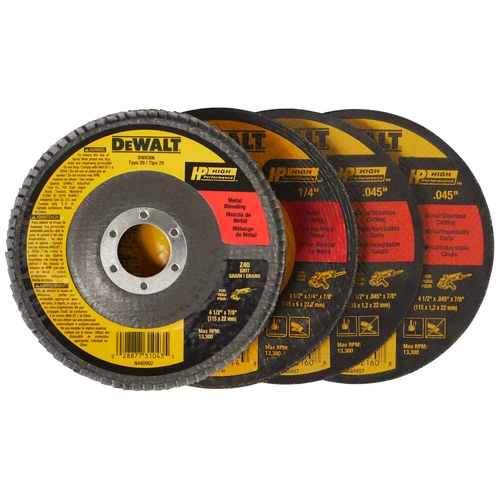 ABRASIVES 4 PACK