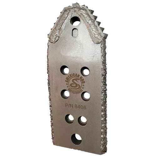RATTLESNAKE Paddle Bit Vermeer® Compatible 7-Hole  -- 1/2" x 13, 5.0" Width, 3/4" Thick