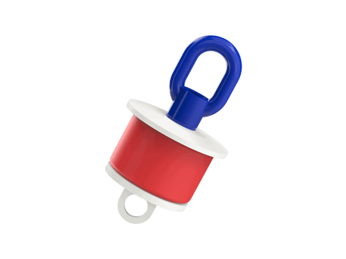 CAL AM KWIKIE PLUGS KWIKIE SOLID STEM EXPANDABLE PLUG 2", LOOP NUT 50/CS