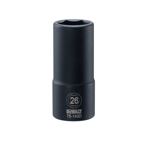 DEWALT 3/4" DR 26mm Impact Socket Deep
