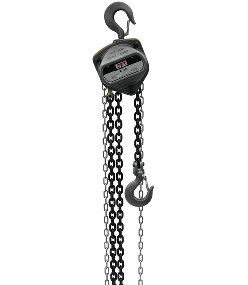 S90-200-10, 2-Ton Hand Chain Hoist With 10' Lift