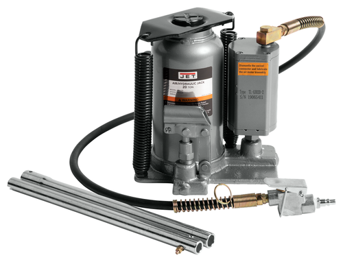 AHJ-20, 20-Ton Air / Hydraulic Bottle Jack