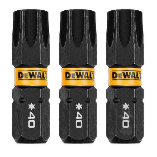 DW FLEXTORQ 3PK 1IN BITS FOR T40