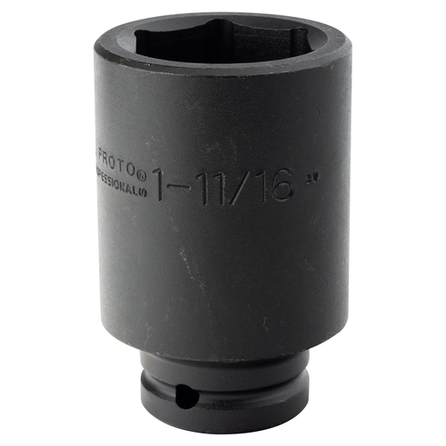 Proto® 3/4" Drive Deep Impact Socket 1-11/16" - 6 Point 1/ea
