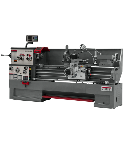 GH-1660ZX With Newall DP700 DRO With Taper Attachment and Collet Closer