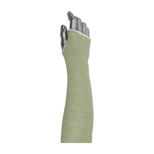 Kut Gard® 10-KASCTOT  Cut Resistant Sleeve, Size 24", Green, ANSI A3