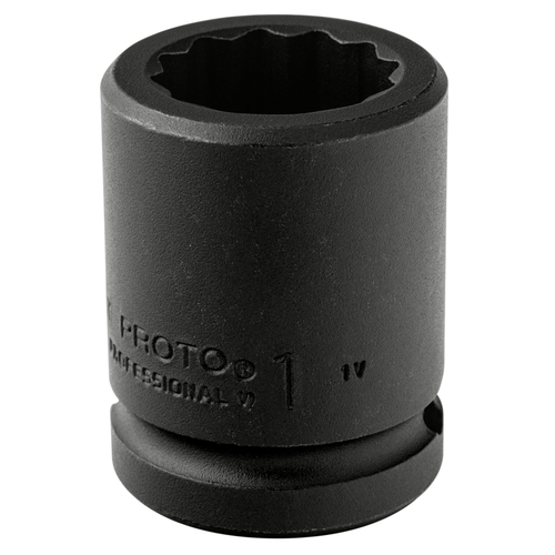 Proto® 3/4" Drive Impact Socket 1" - 12 Point 1/ea