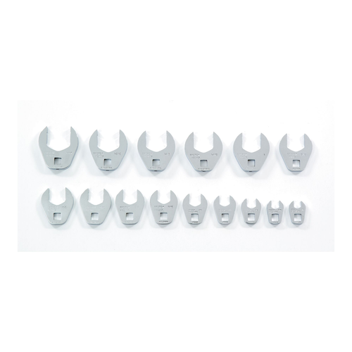 PROTO 3/8 In. Drive Crowfoot Wrench Set (15 Pc.)