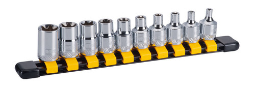 DEWALT Dwmt 3/8Dr 10Pc SAE Ext Torx Skt St