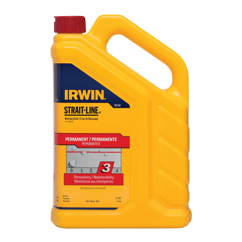 IRWIN 5 LB. RED CHALK PERMANENT