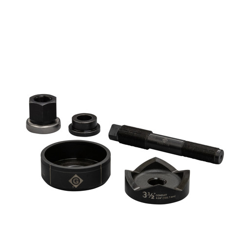GREENLEE 3-1/2" Conduit Size Manual Knockout Set