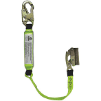 SafeWaze Manual Rope Grab Assembly, 3' Energy Absorbing Lanyard (Non-Removable) 