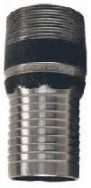4" NPT KC Nipple Stainless Steel 1/EA