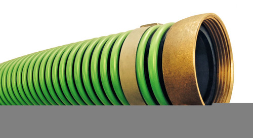 2"x20ft Male&Female NPSH Green Weatherflex Suction Hose 1/EA