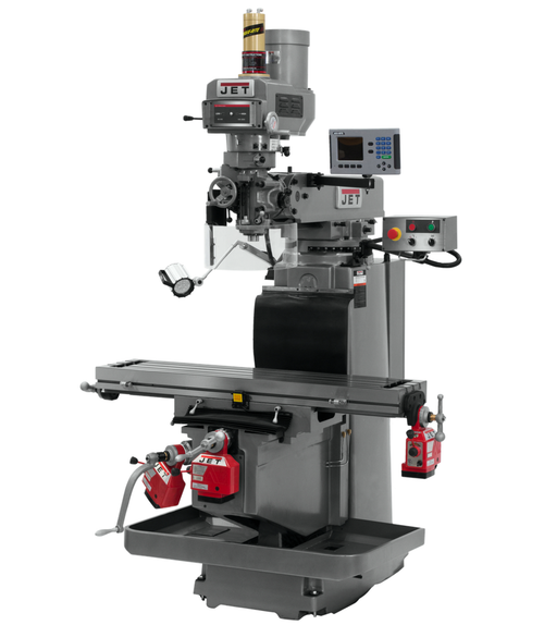 JTM-1254RVS with ACU-RITE 203 3X (K) DRO, X,Y&Z Powerfeeds & Air Power Drawbar