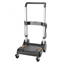 DEWALT Tstak Trolley Cart With Handle, Swivel 360 Degrees, Capacity Of Up To 200 Lbs