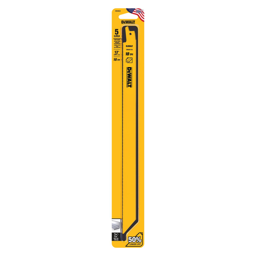 12IN 18TPI STGT BK BLD-5PK