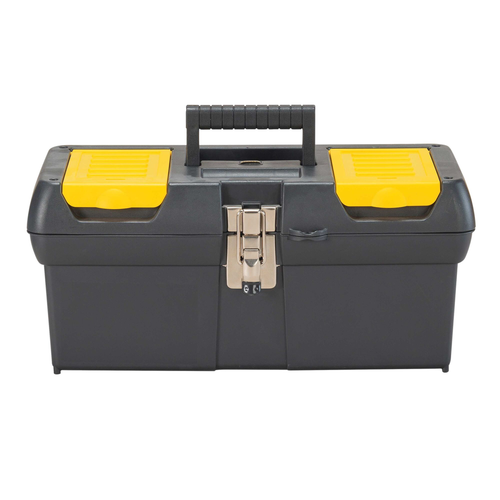 STANLEY® SERIES 2000 METAL LATCH TOOL BOX W/ TOTE TRAY - 16"