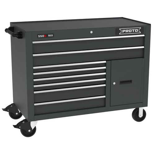 WRKSTATION 50 IN 8 DWR DUAL BLACK (P/N J555041B-8DB-2S)
