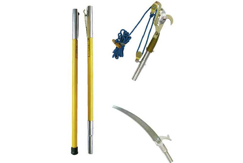 Jameson JE Kit: Pruner, Pole Saw, Poles