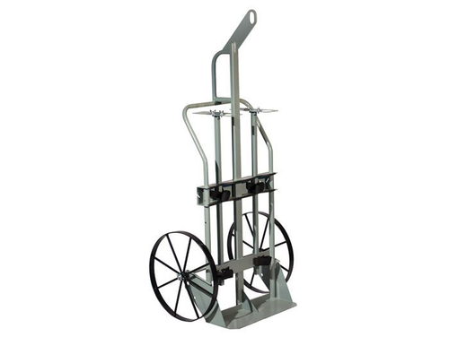 Double Cylinder Hand Truck With Hoist Ring, 20" Steel Wheels - 35018