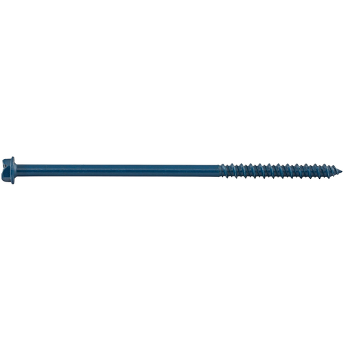 DEWALT Ultracon+ 1/4 X 5-Blue Hex Washer, Gimlet, Box Of 100