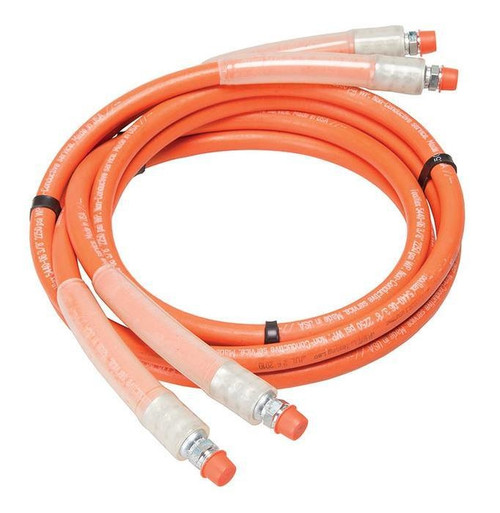 GREENLEE Two 3/8" x 8' (10 mm x 2.4 m) I.D. Hoses  (P/N 135245)