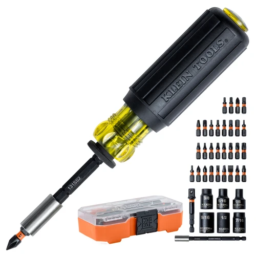 ProFlex Impact Screwdriver Bit and Socket Set, 38-Piece