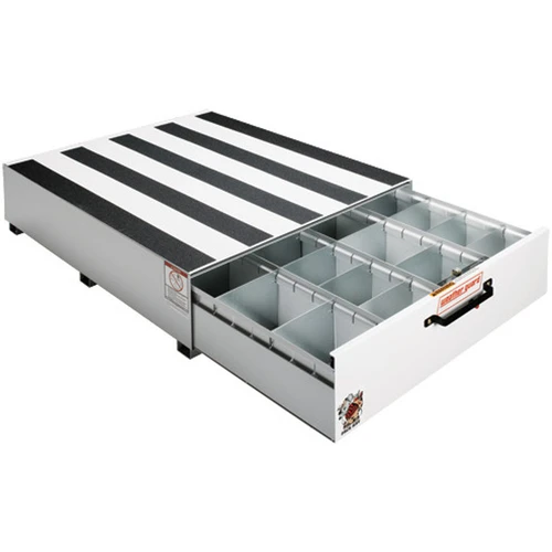 Weather Guard PACK RAT® Drawer Unit 48" X 40" X 13" - Steel, White Finish