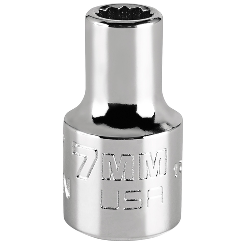 PROTO 3/8In Dr Inter Skt 7Mm 12 Pt