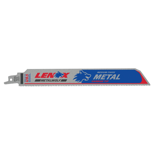 9 in. x 1 in. LAZER CT(TM) 10 TPI Carbide Tipped Reciprocating Saw Blades (5 PK)
