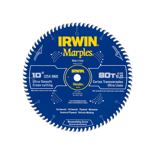 IRWIN MARPLES WW CSB 10" 80T HI-ATB