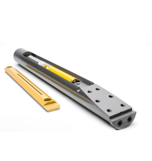 Transmitter Housing with "Bolt-on Doors" Vermeer® Compatible (Slant Face) 2.750" Dia. Side Load, 6-Hole, Vermeer, 2.00" API IF (Box)