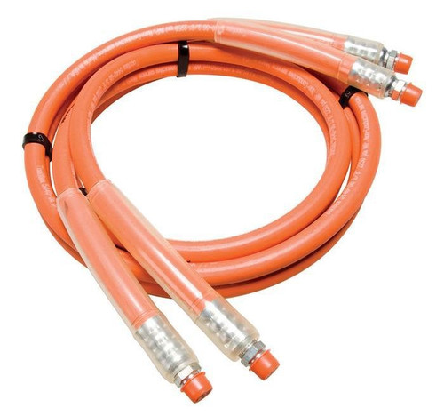 GREENLEE Two 3/8" x 10' (10 mm x 3 m) I.D. Hoses