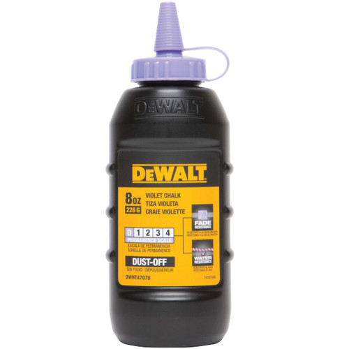 DEWALT 225 gr / 8 oz. Chalk - Violet