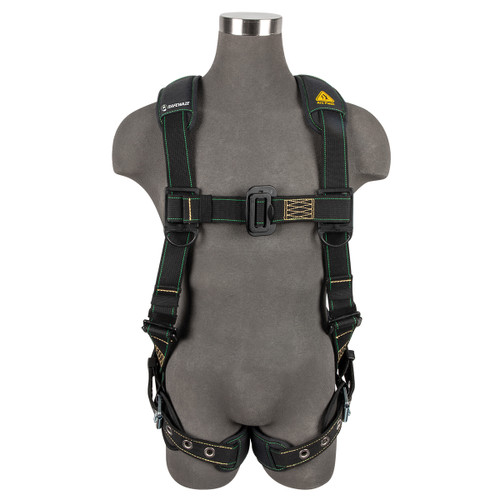 SAFEWAZE Arc Flash Full Body Harness: DE 1D, DE MB Chest, TB Legs (XS)
