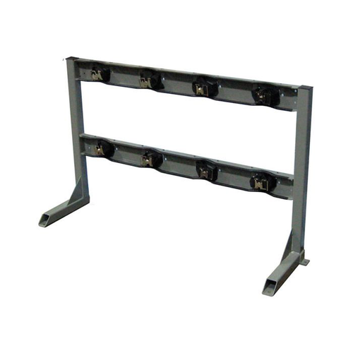 Steel Gas Cylinder Stand, 4 Cylinder Capacity, In-Line - 35298