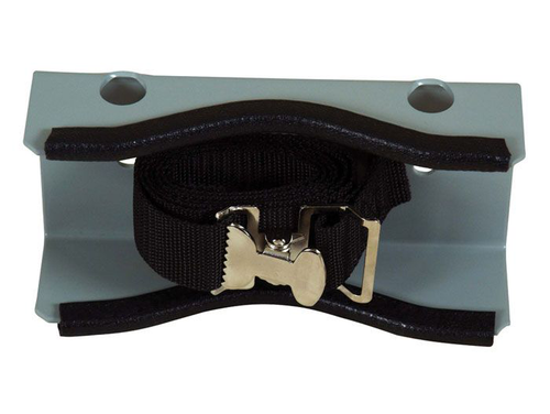 Steel Gas Cylinder Support Bracket, One 12" Cylinder Capacity, Wall Mount - 35250