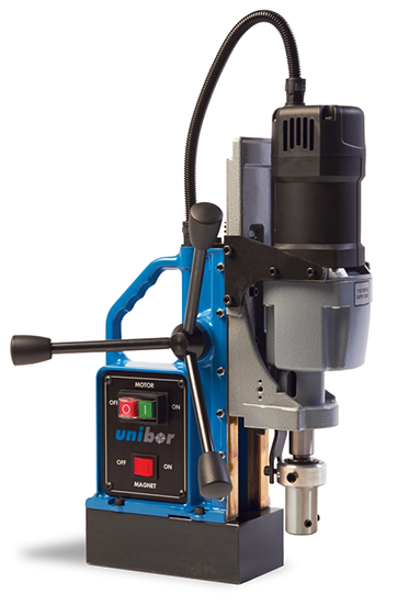 UNIBOR 1-9/16 x 2 Capacity, 5/8 Max Tap, 2 Gear Motor, Forward Reverse, Variable Speed, 2 Morse Taper