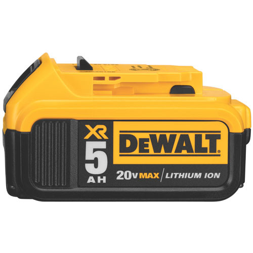 DEWALT 20V MAX* XR Battery, Lithium Ion, 5.0Ah (P/N DCB205)  (P/N DCB205 - Open Box)