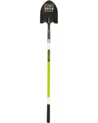 Structron S600 Safety Round Point 14 Gauge #2 / 9.5" x 11.5" , Forward Turned Step, PowerCore & PermaGrip, 48" Premium Fiberglass with 3M® Retroreflective Tape, ProGrip