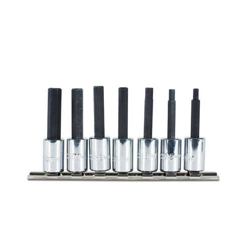 PROTO Set Hex Bit 3/8Dr 7Pc Met  (P/N J4990-SMA)