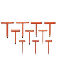10Pc T-Handle Hex Wrench Set  (P/N HKS-10T380)