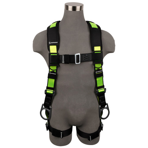 SafeWaze PRO Full Body Harness: 3D, MB Chest/Legs  (3X)