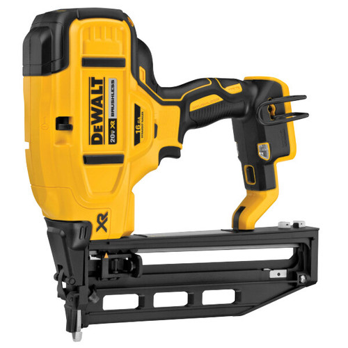DEWALT 20V MAX* XR 16 GA Cordless Straight Finish Nailer (Tool Only)
