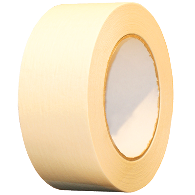Electro-Tape 2"     (48 mm) x  60 yd Prime Industrial Grade Masking Natural Rubber Adhesive 24/CS