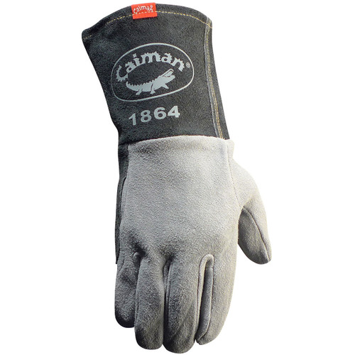 Caiman® 1864  Hand Protect-Welding, Size XL, Gray