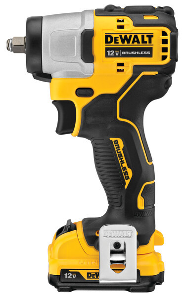 DEWALT 12V MAX* XTREME Cordless Brushless 3/8 in Impact Wrench Kit (2) Lithium Ion Batteries with Charger