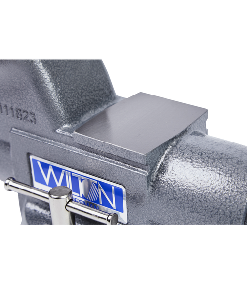WILTON 1765, Tradesman 6-1/2" Round Channel Vise with Swivel Base